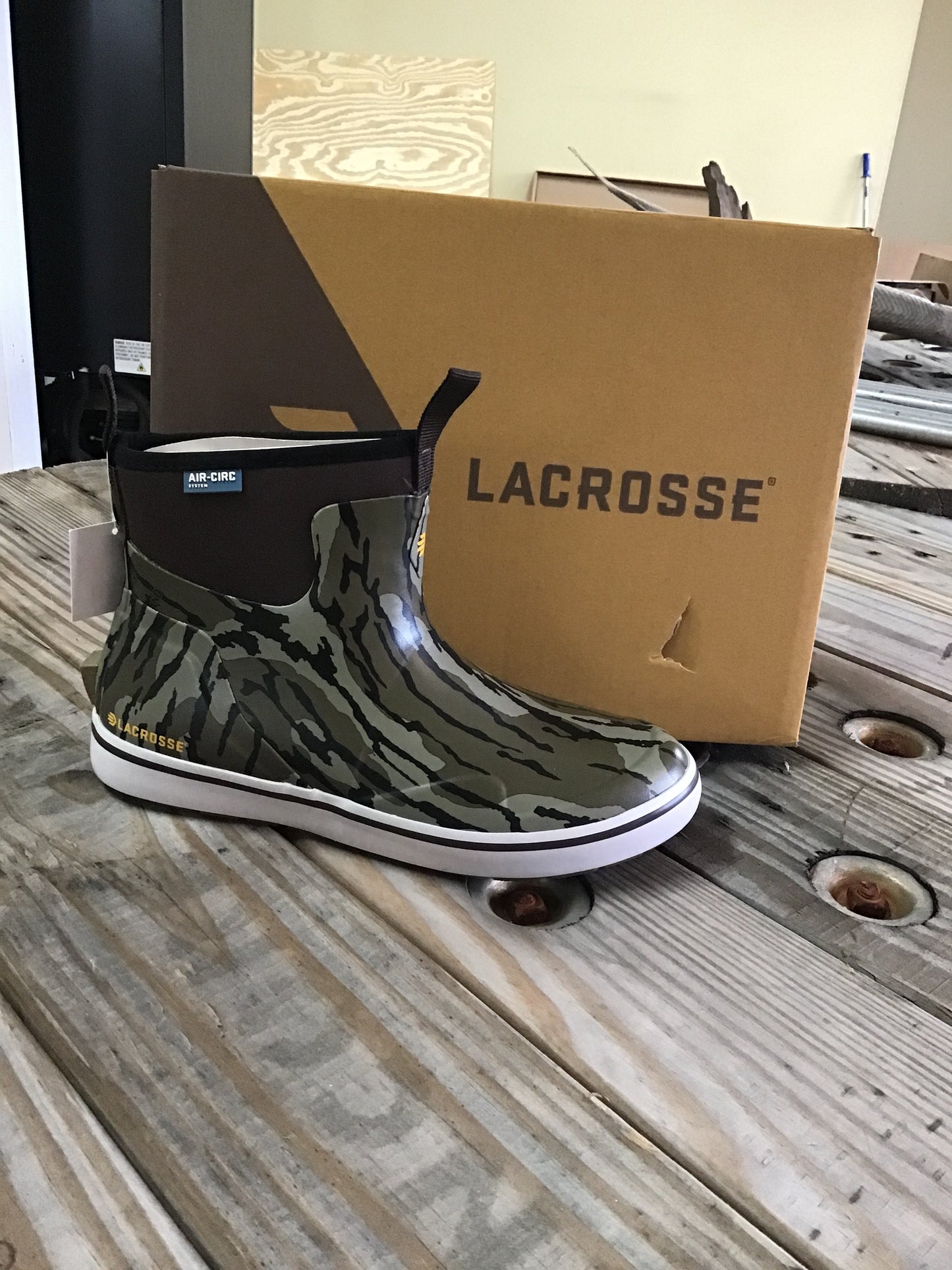 Lacrosse Alpha Deck Boot mossy oak