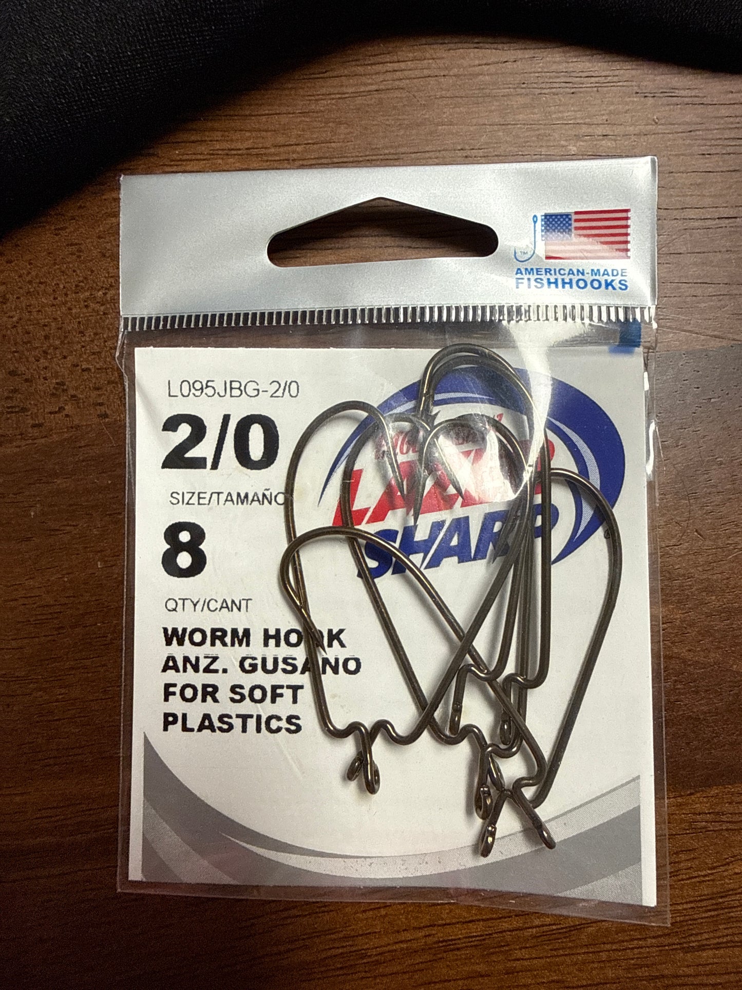 2/0 Worm Hook Bronze