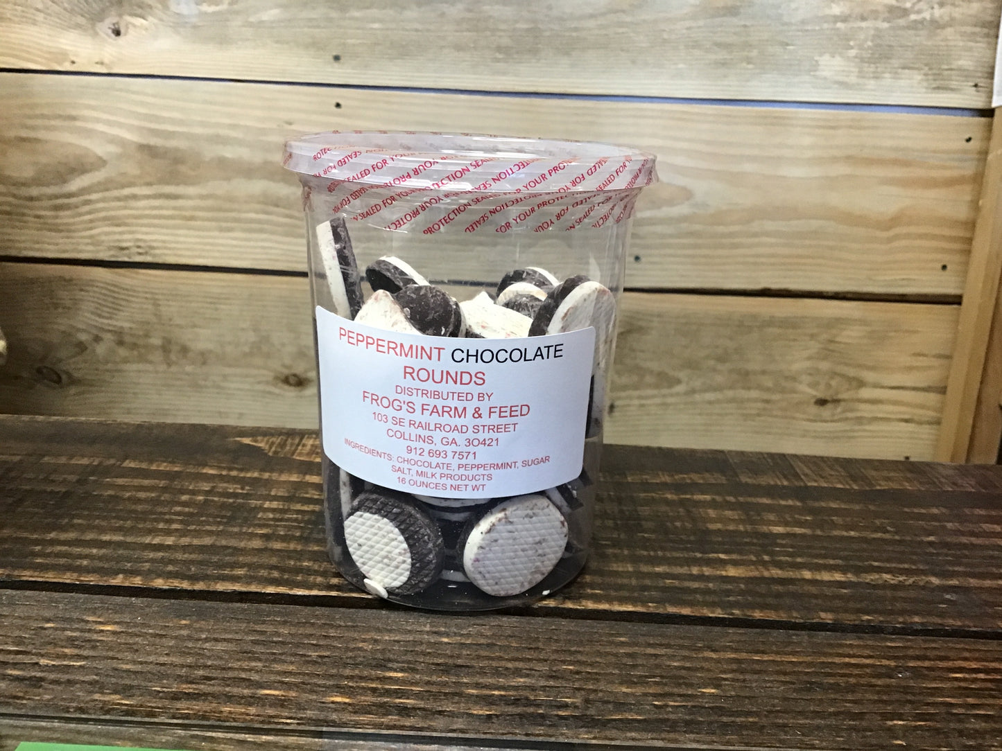Frog’s Peppermint Chocolate Rounds