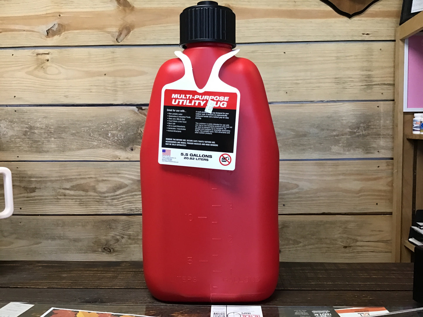 5.5 gal gas jug