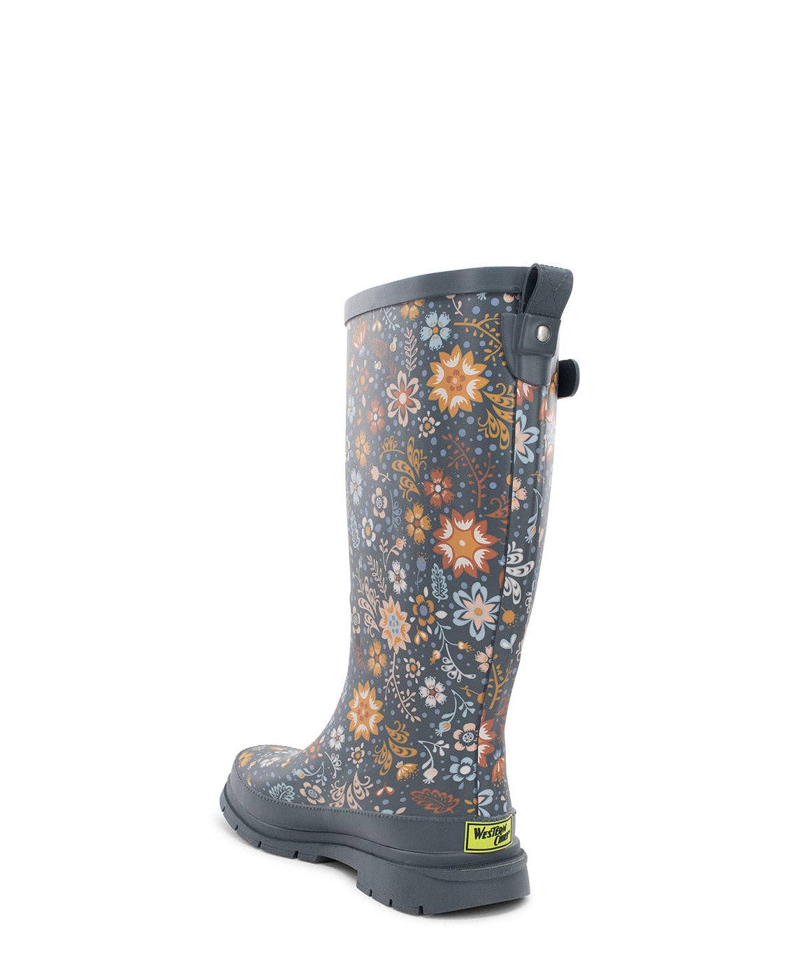 Women's Garden Play Tall Rain Boot - Navy