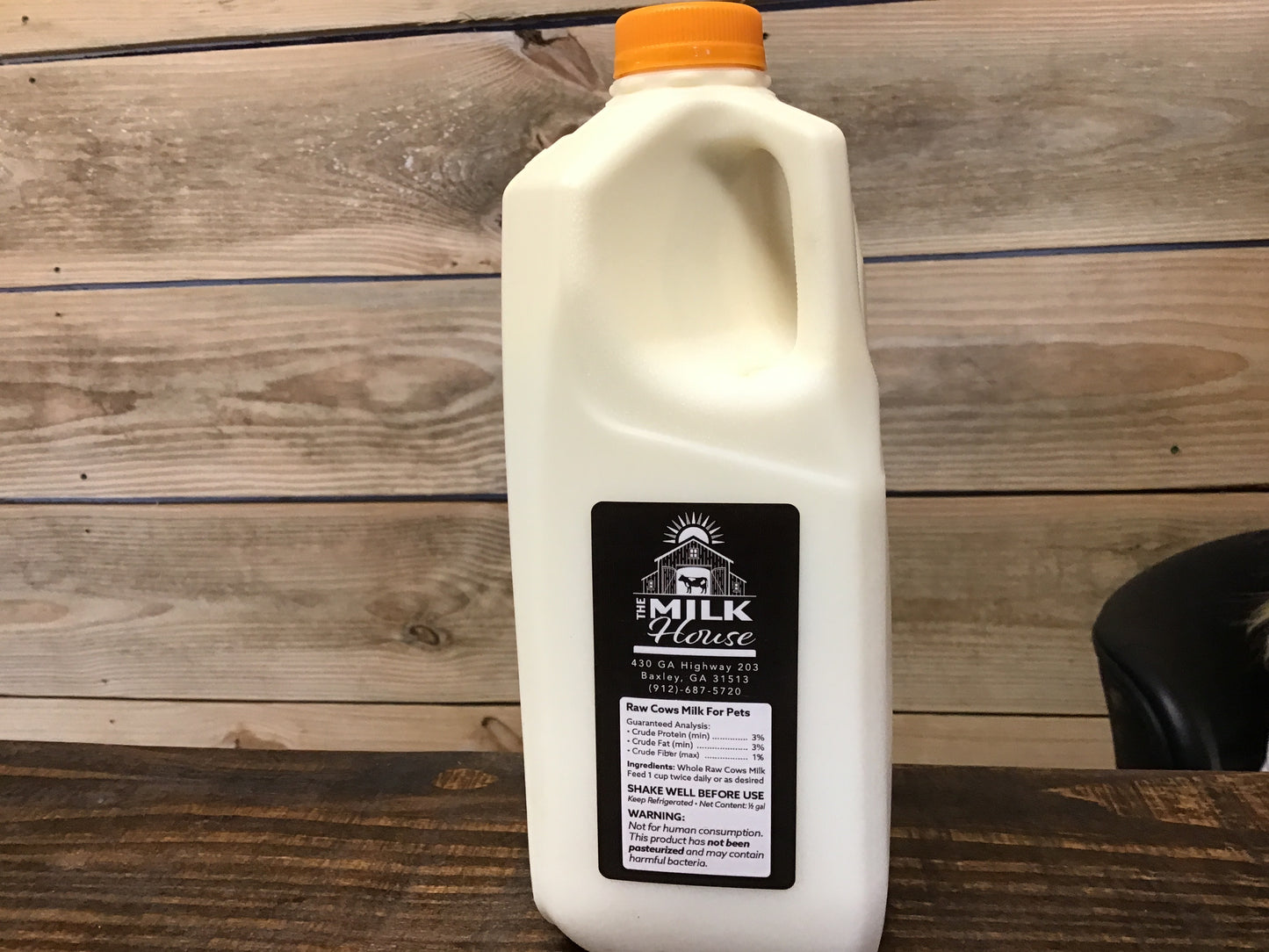Raw milk for pets