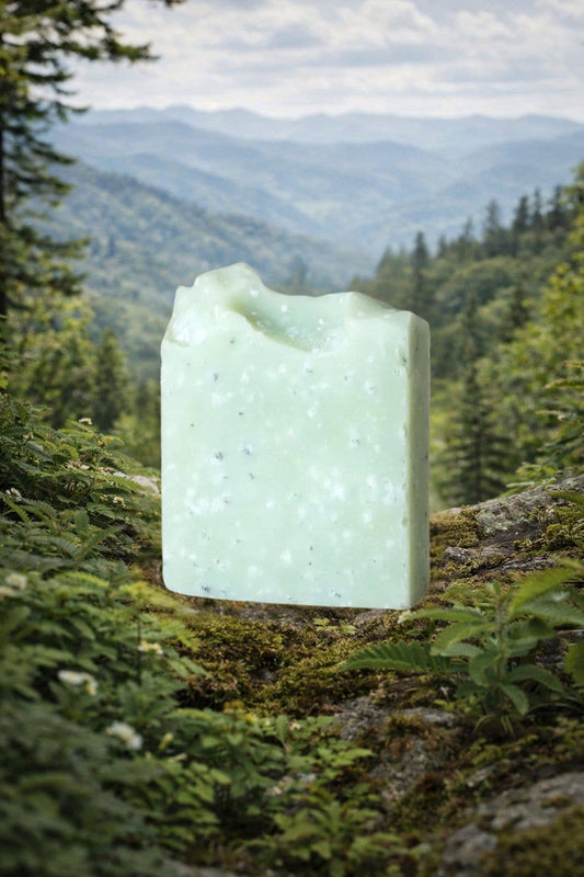 Black Salt Bar- Natural Body Soap