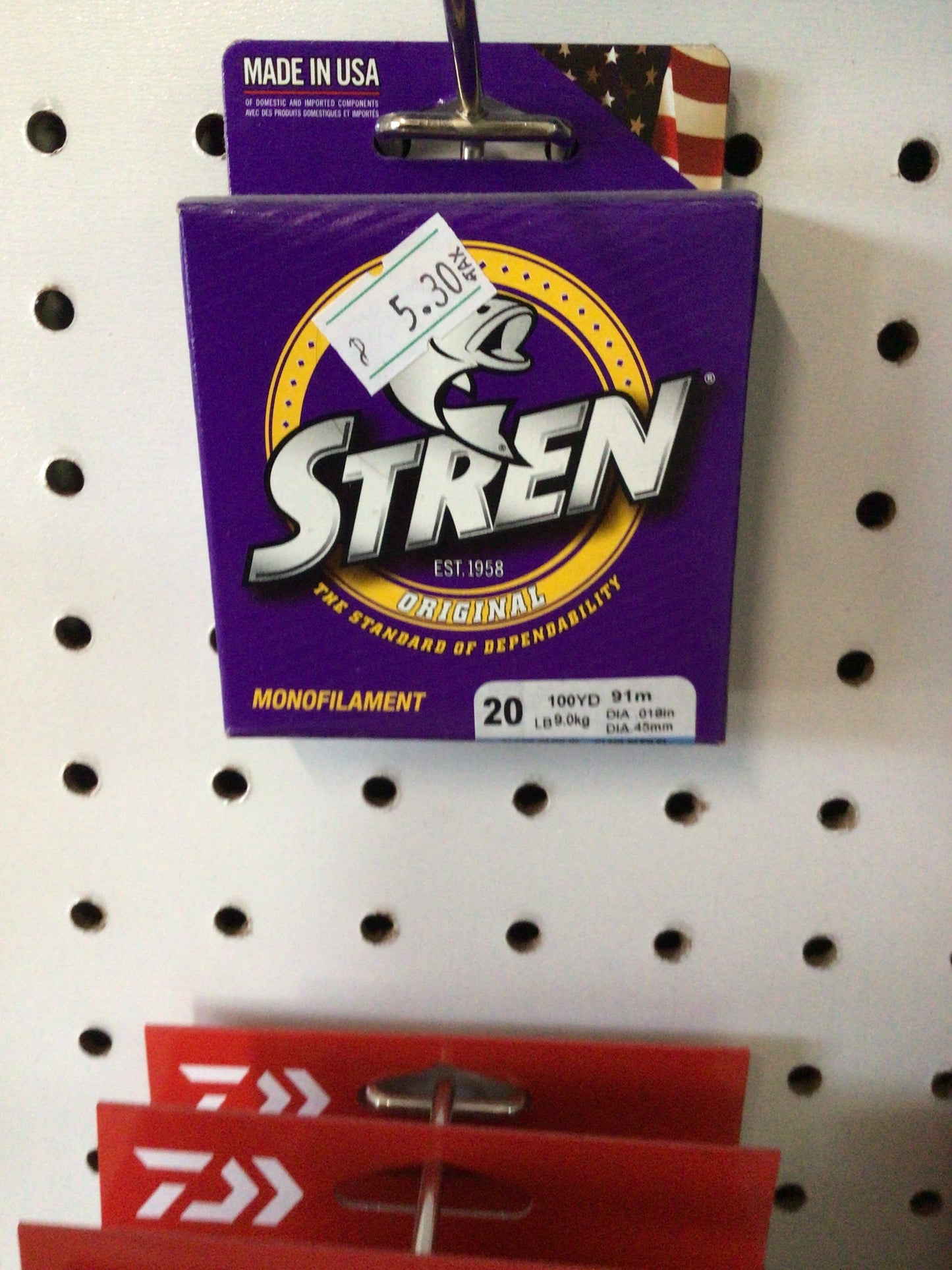 Stren 20 test