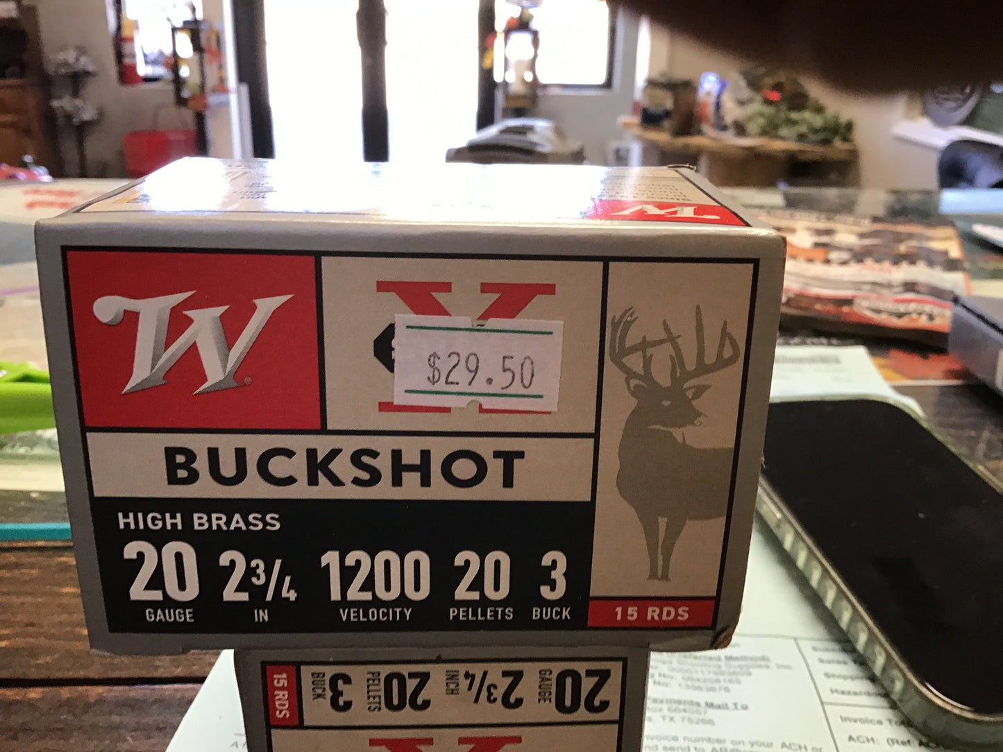Win 20ga2 3/4 1200 fps #3 buck