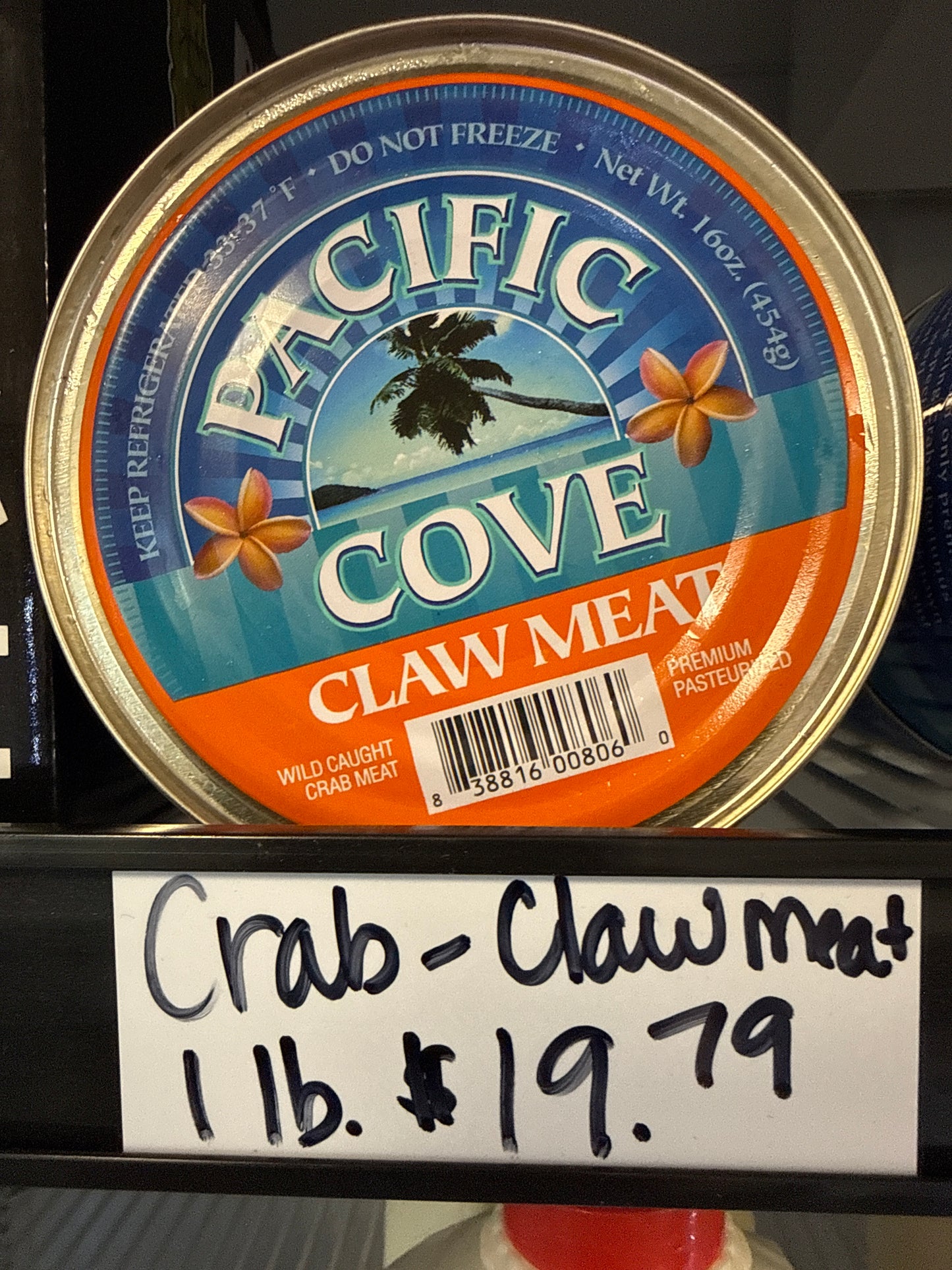 Pacific Cove Lump Claw Meat 1lb
