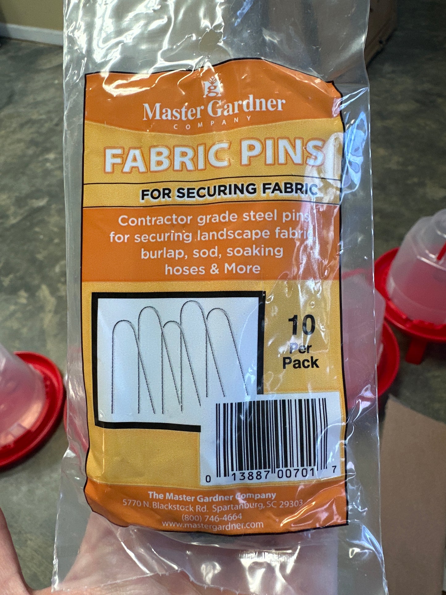 Fabric Pins (10 pack)