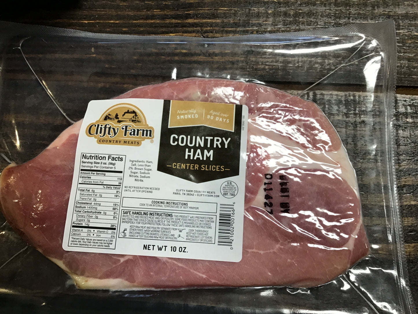Country Ham Center Slices