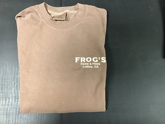 Frog’s “Buck Around” Espresso T-Shirt