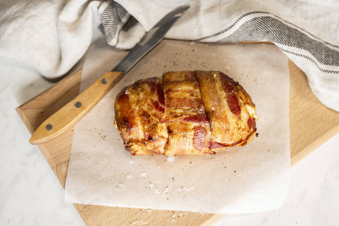 Bacon Wrapped Stuff Chicken Breast - Wisconsin 3 Cheese