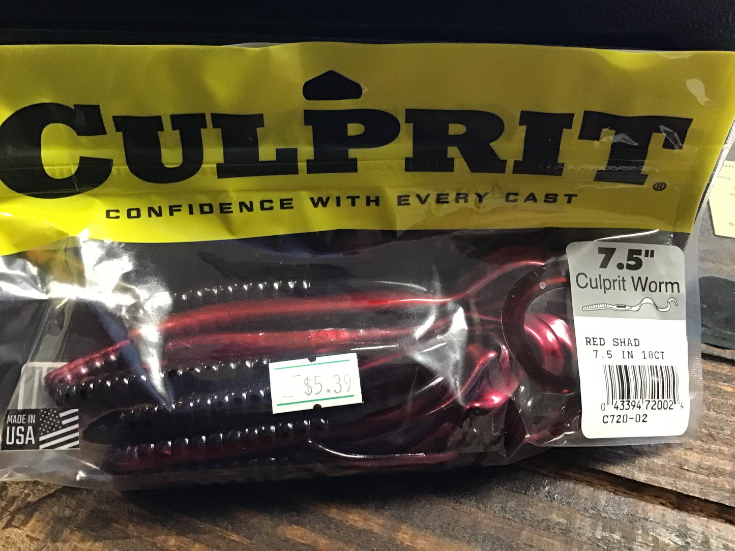 Culprit Red shad