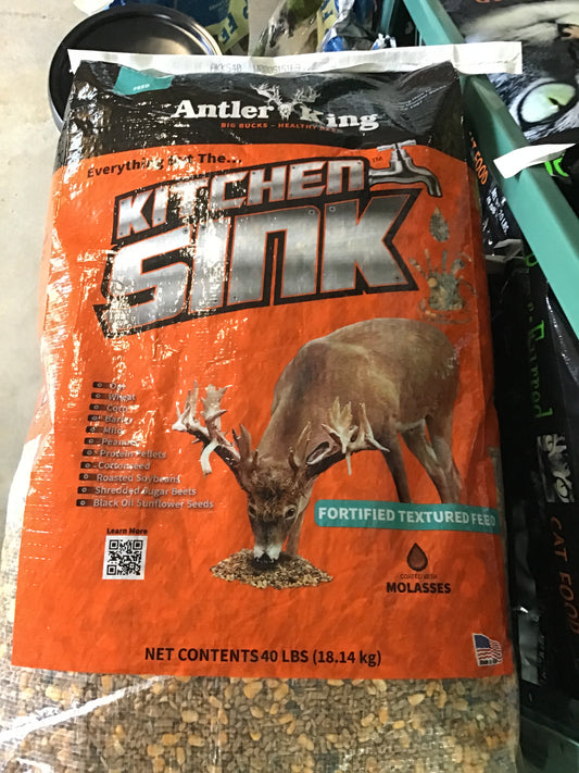 Antler king kitchen sink textured 40#