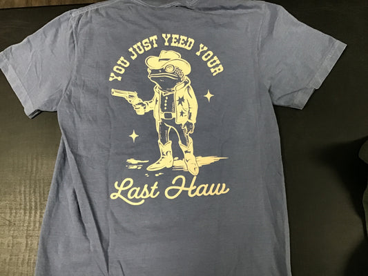 Frog’s “Last Haw” T-Shirt