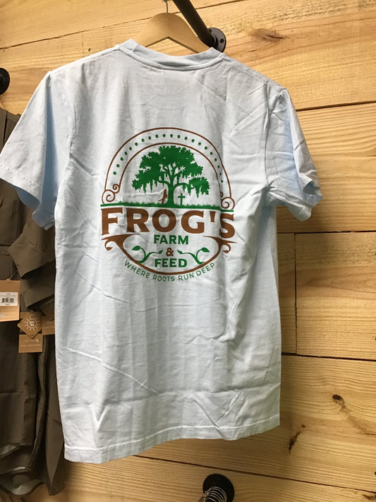Frog’s Farm & Feed T-shirts adult