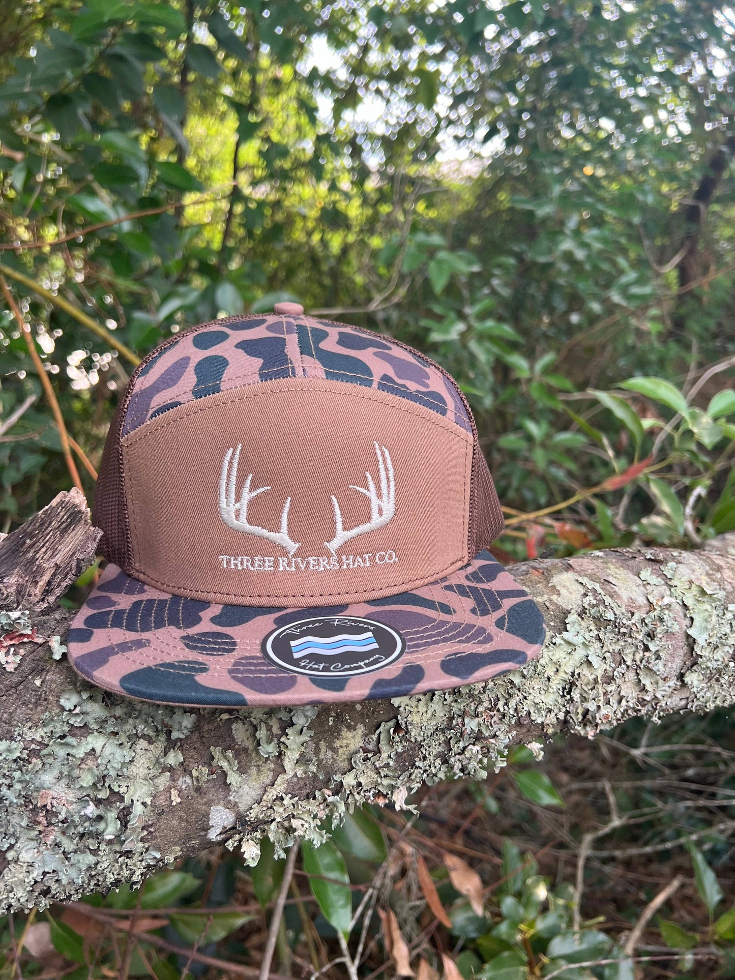 Classic Whitetail Rack - “Old’s Cool” Flatbill Snapback - Lost Hat Co.