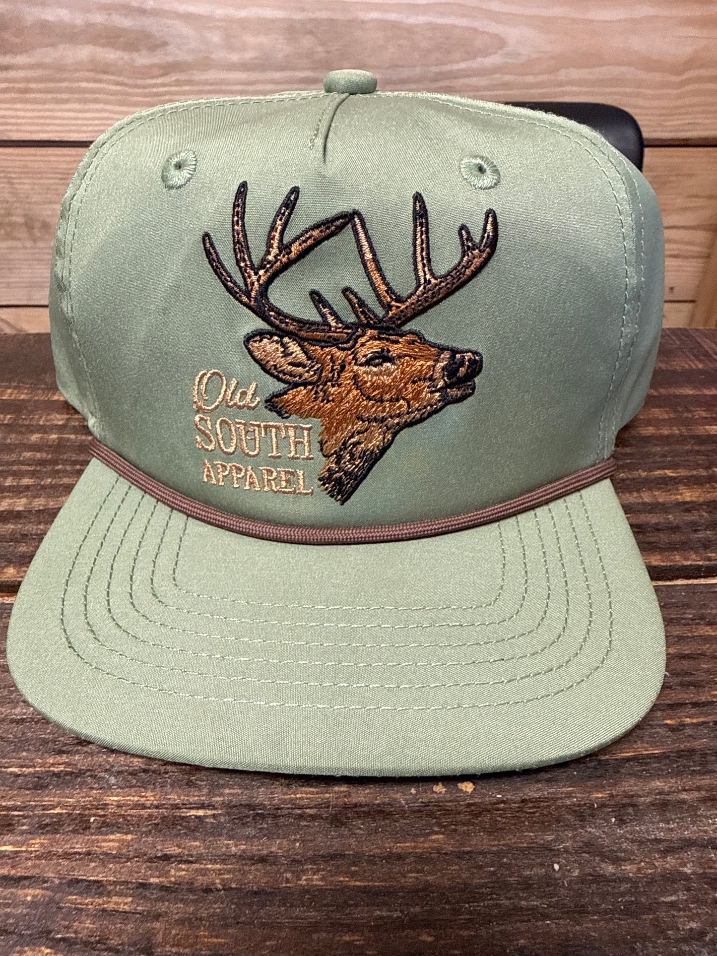 Old South Bucko-Trucker Hat- youth moss