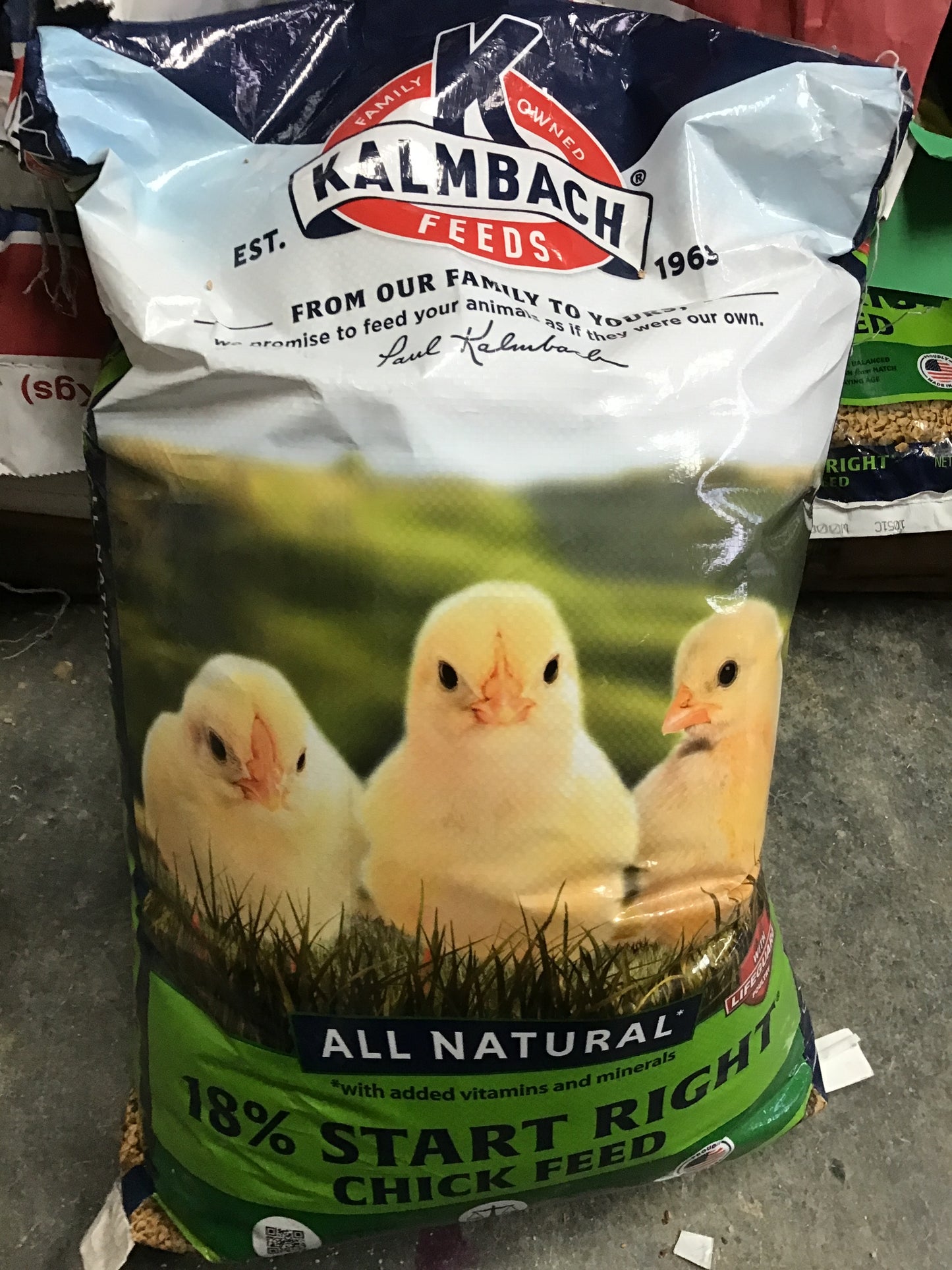 Start right chick feed non med
