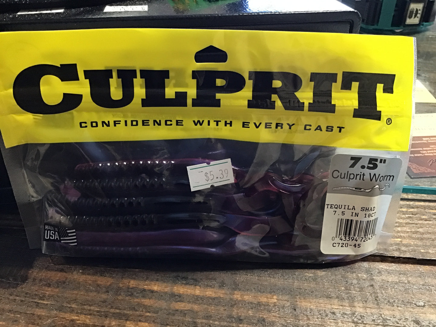 Culprit tequila shad