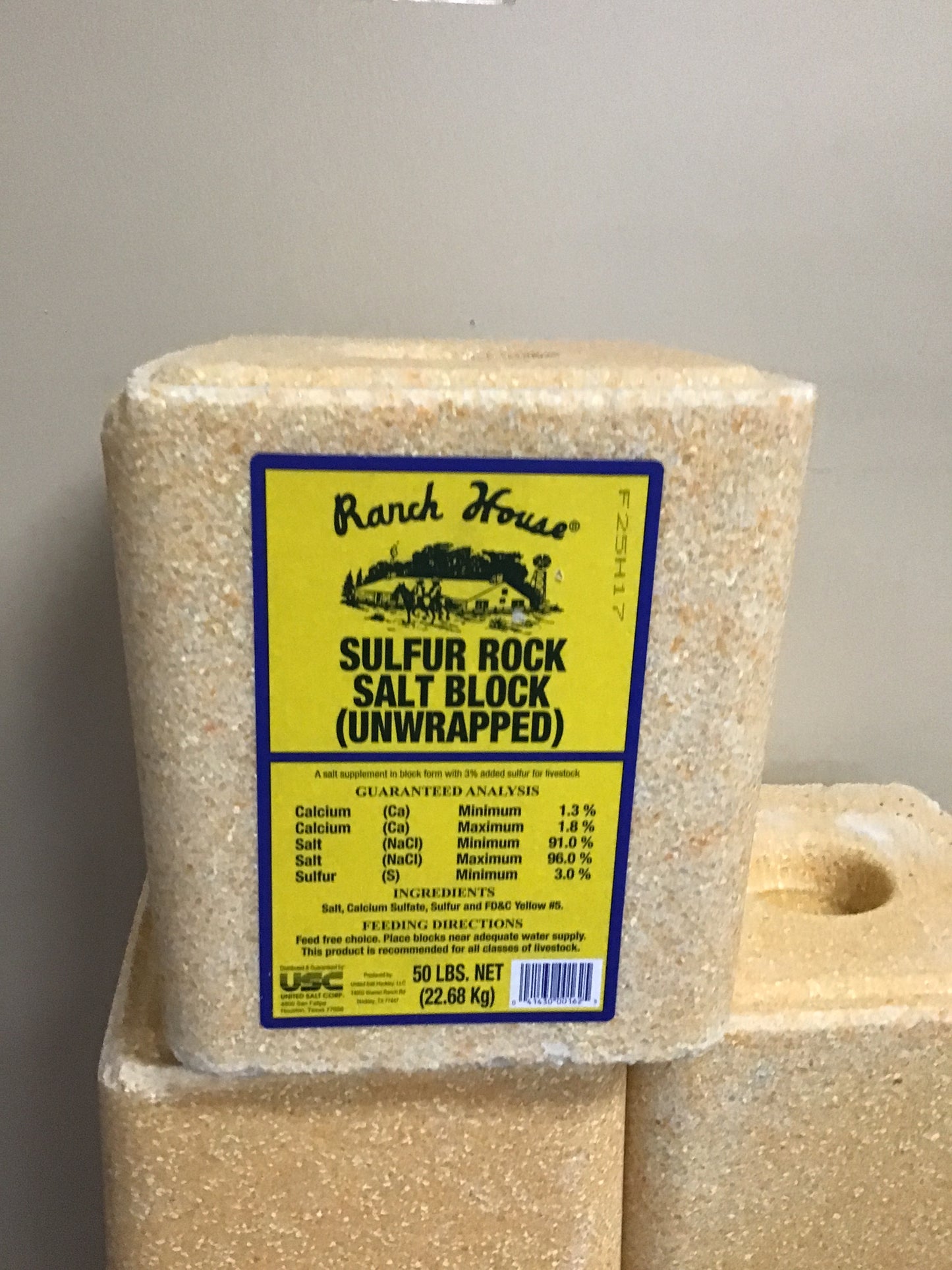 MS Sulfur Block