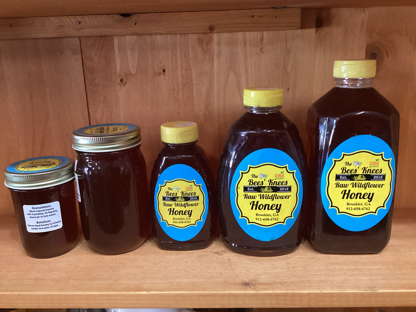 The Bees’ Knees Raw Wildflower Honey