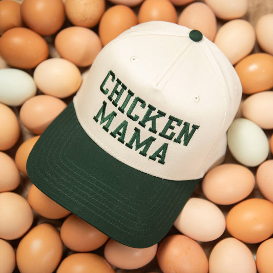 Western 'Chicken Mama' Women's Embroidered Trucker Hat