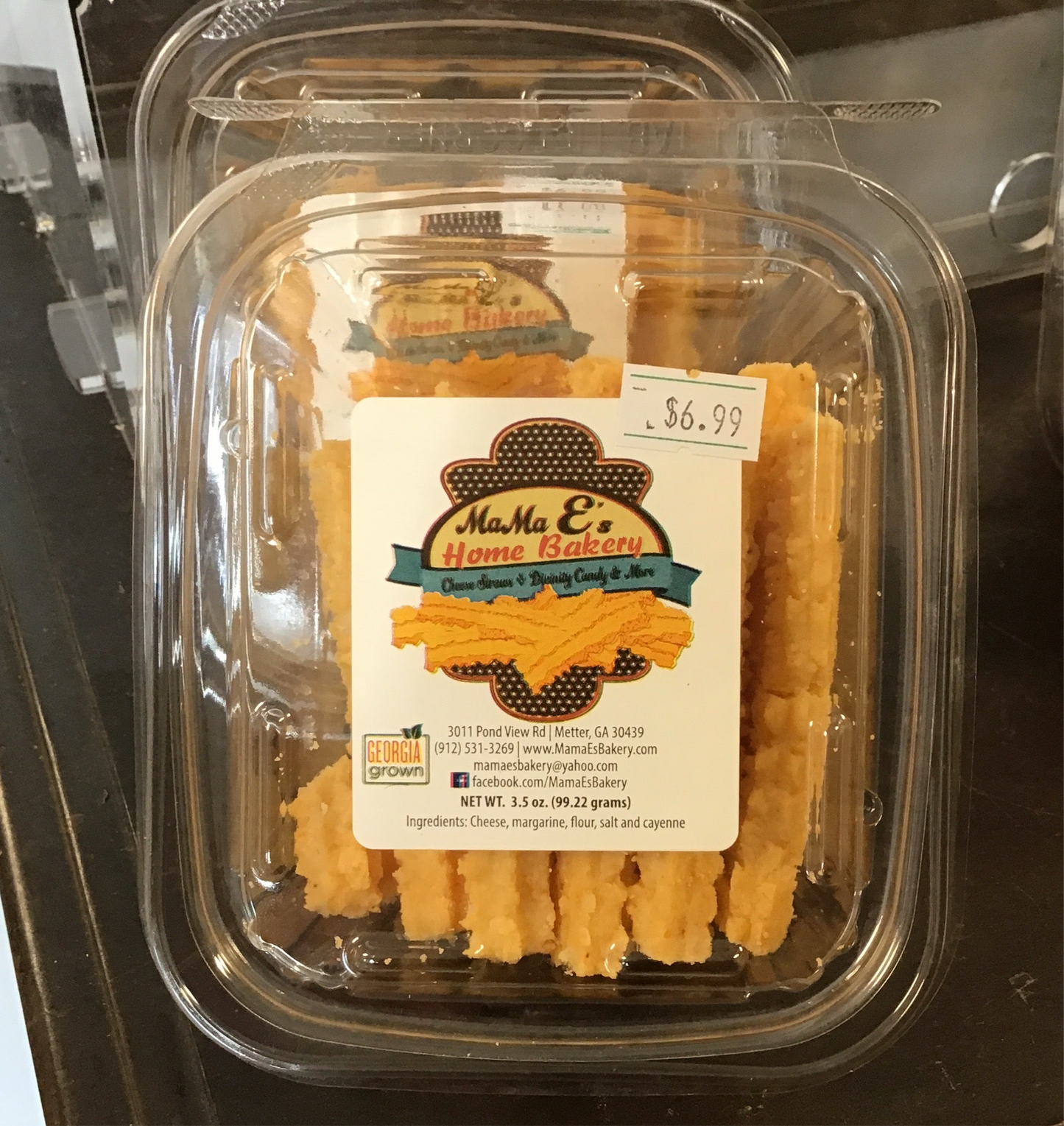 Mama E’S home bakery cheese straws