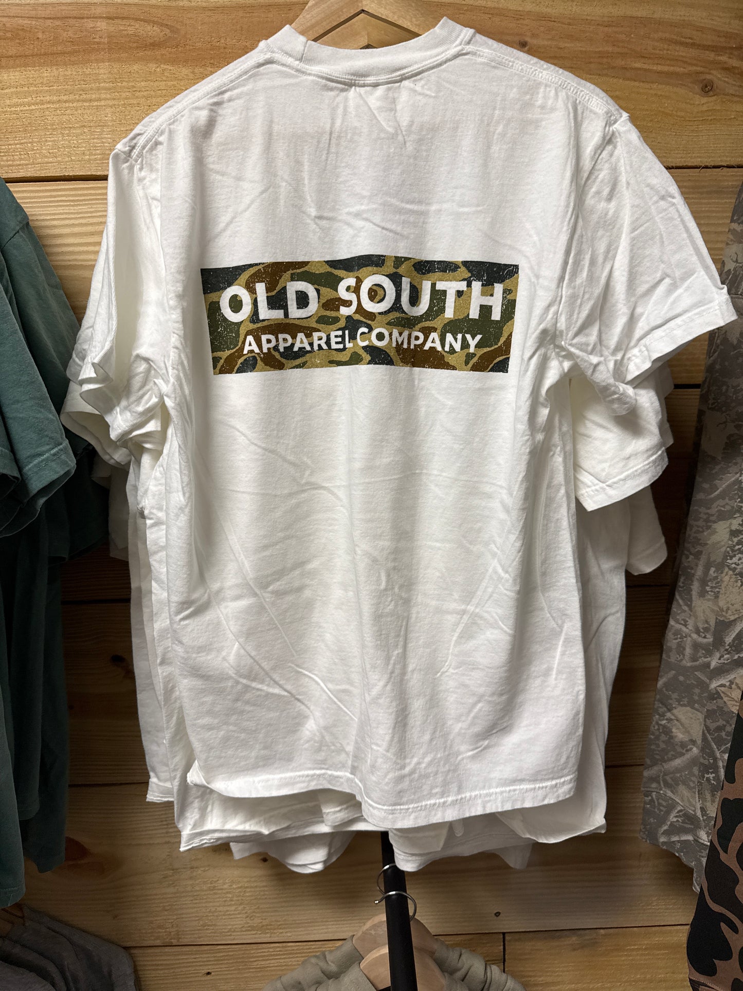 Old South Thicket Camo Logo Tshirt