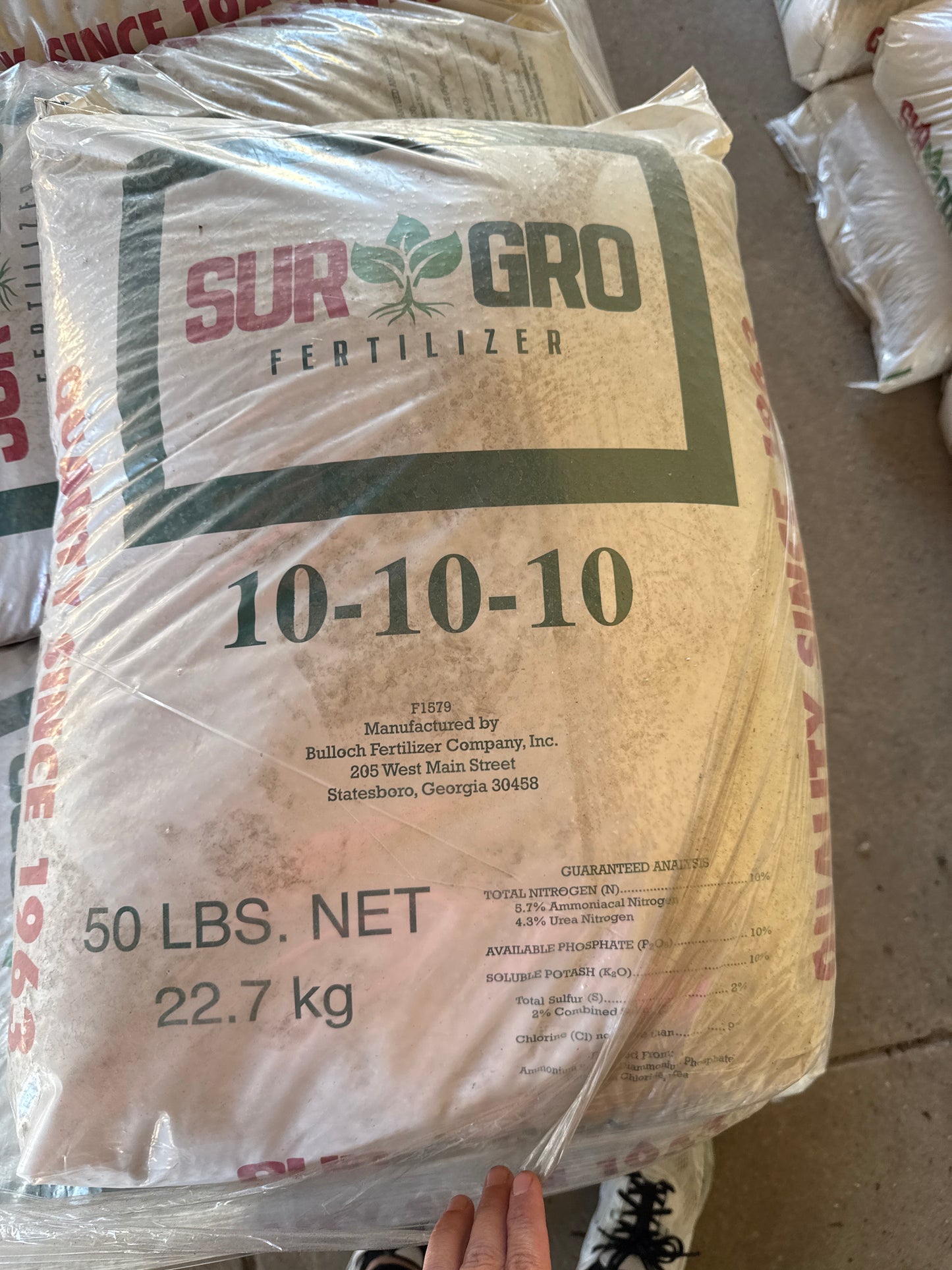 10-10-10 fertilizer