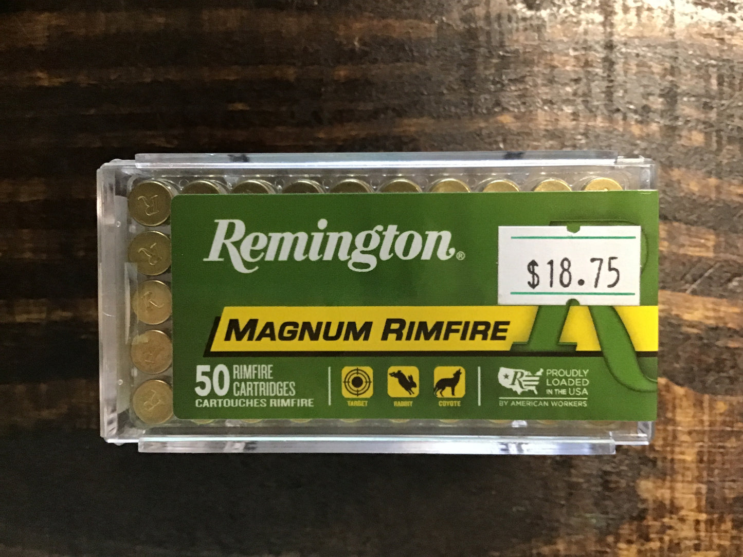 Remington magnum rim fire 22 win mag