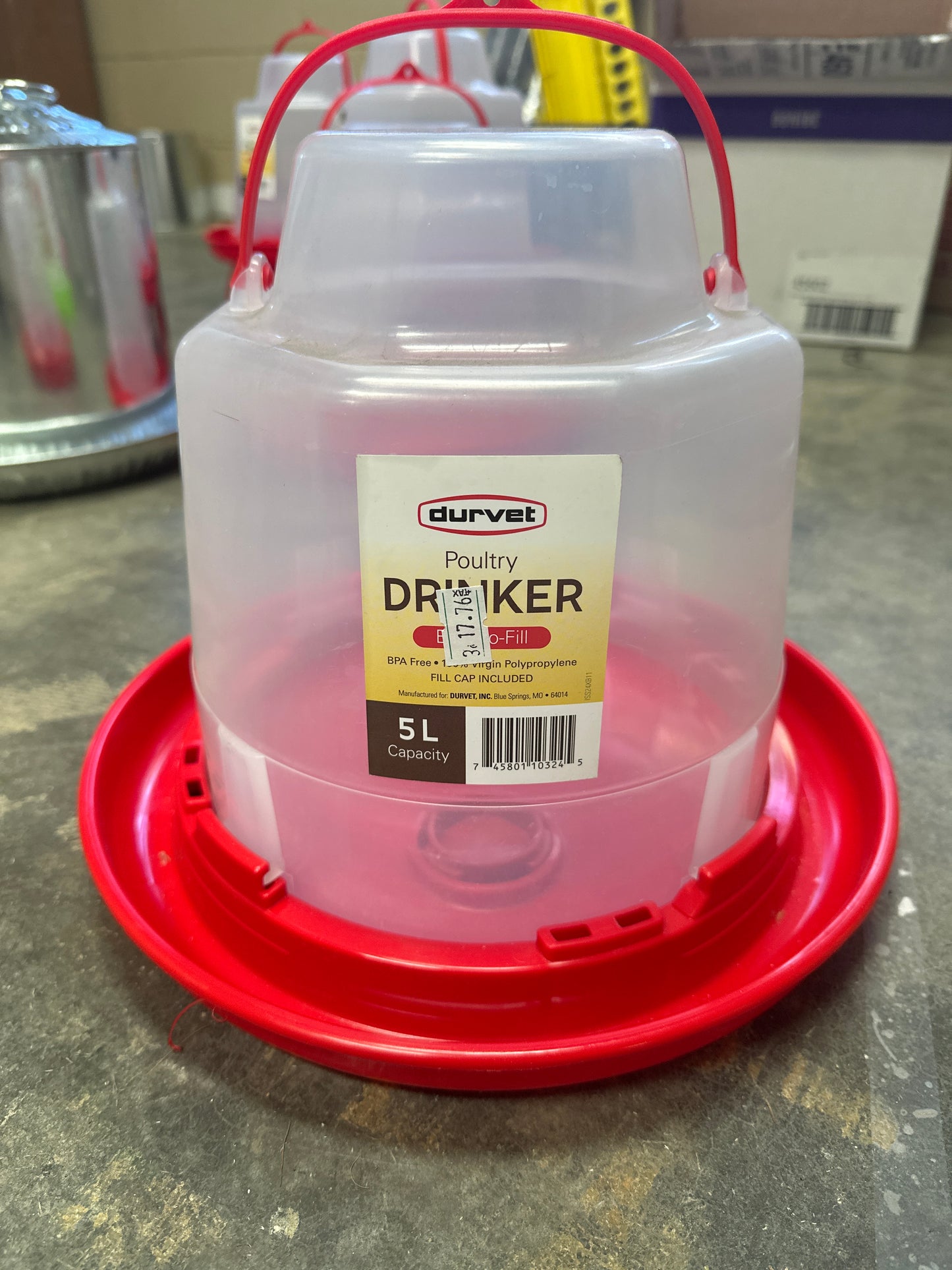 Poultry Drinker - no legs