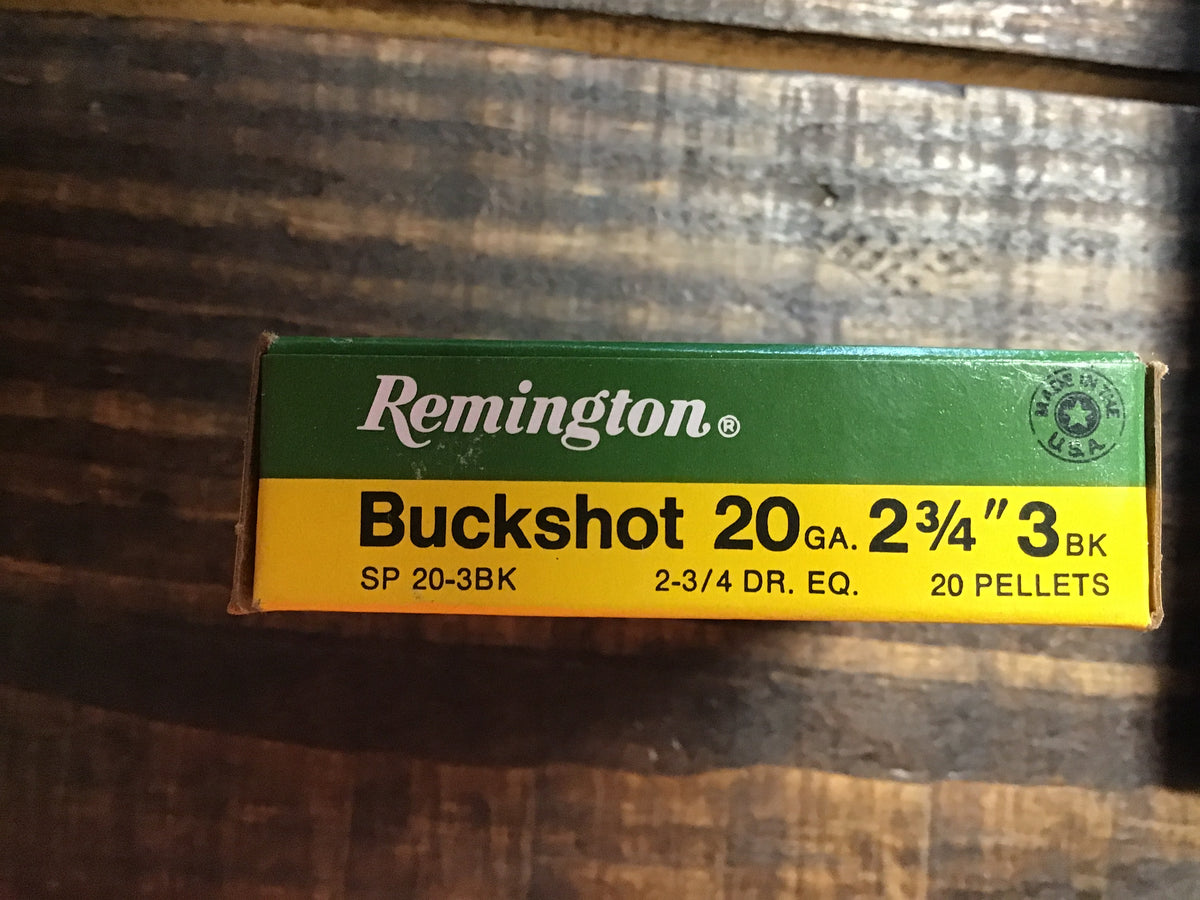 Remington 12 ga 2 3/4 3bk 5ct