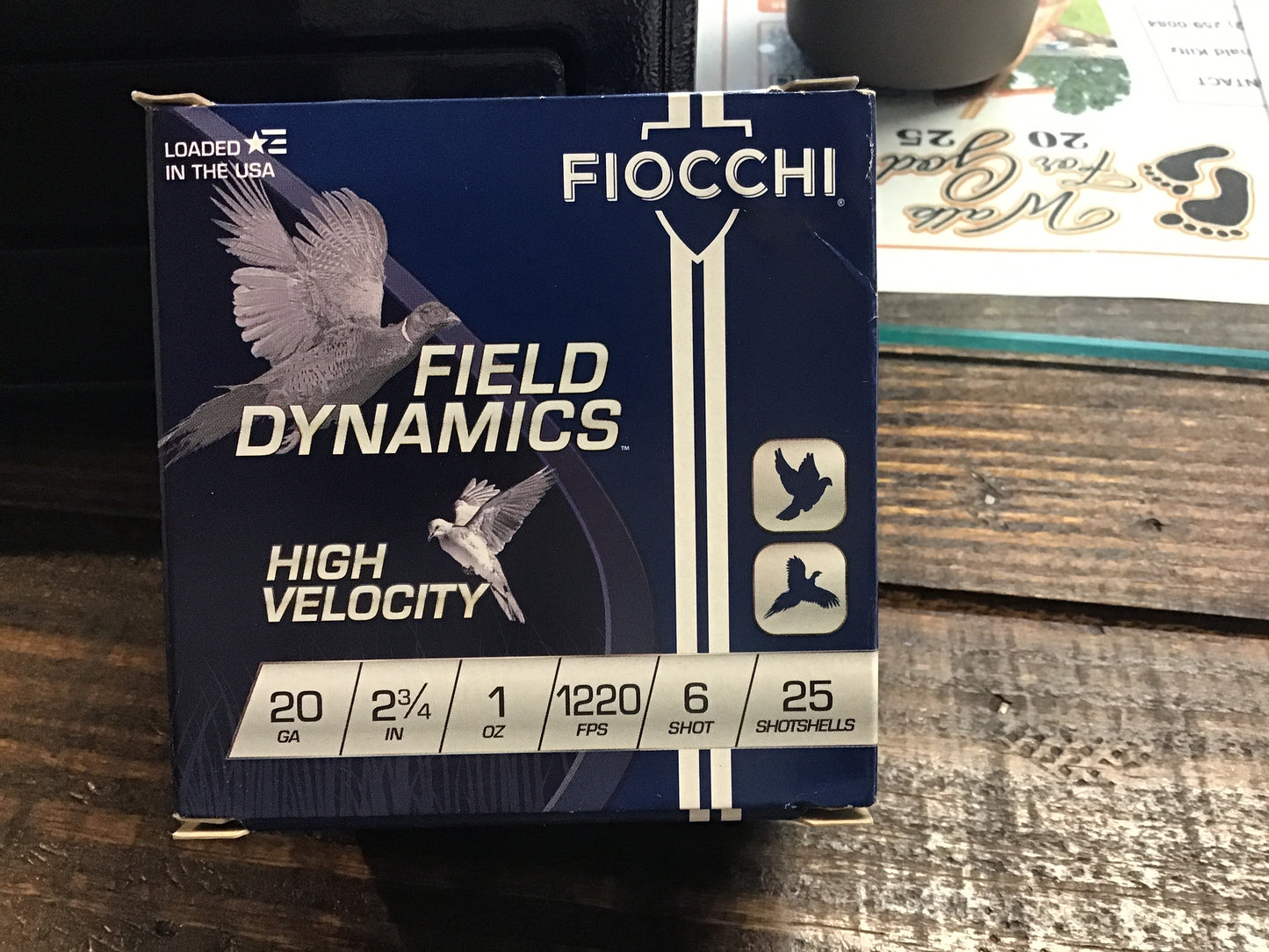 Fiocchi 20 ga 2 3/4 #6 1oz 1220 fps