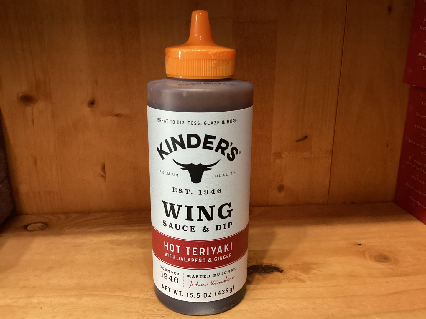 Kinder’s Hot Teriyaki Wing Sauce