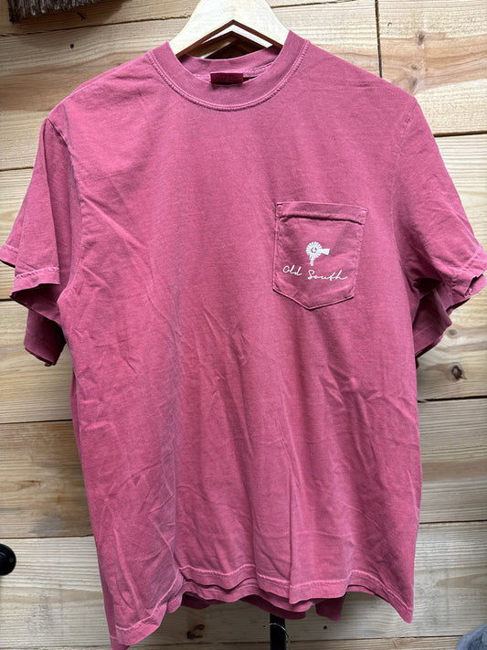 Old South Patriot Eagle Crimson Tshirt