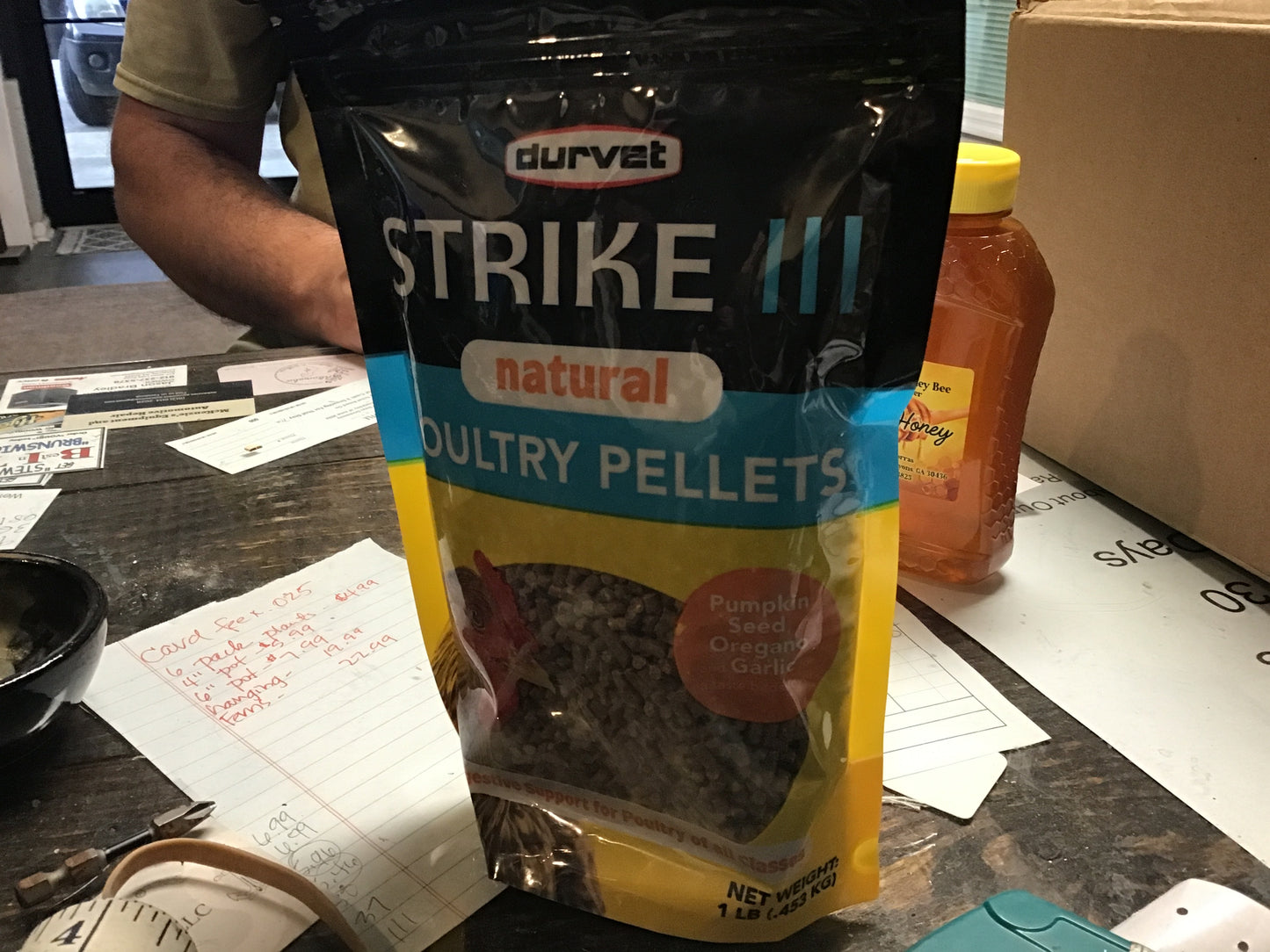 Durvet strike natural poultry pellets