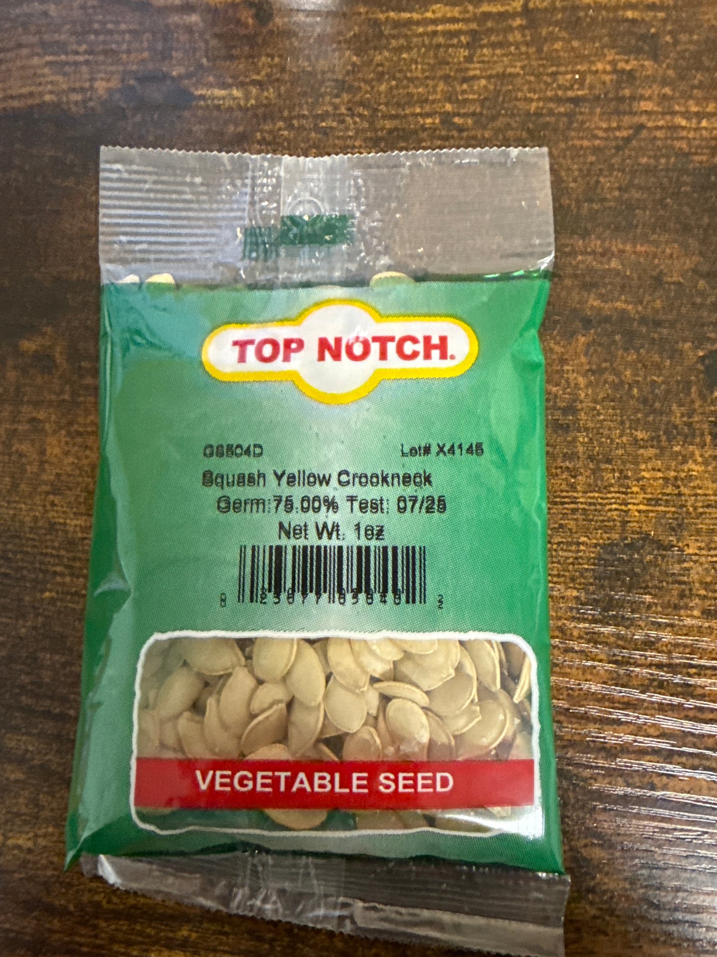 Seeds-squash yellow crookneck