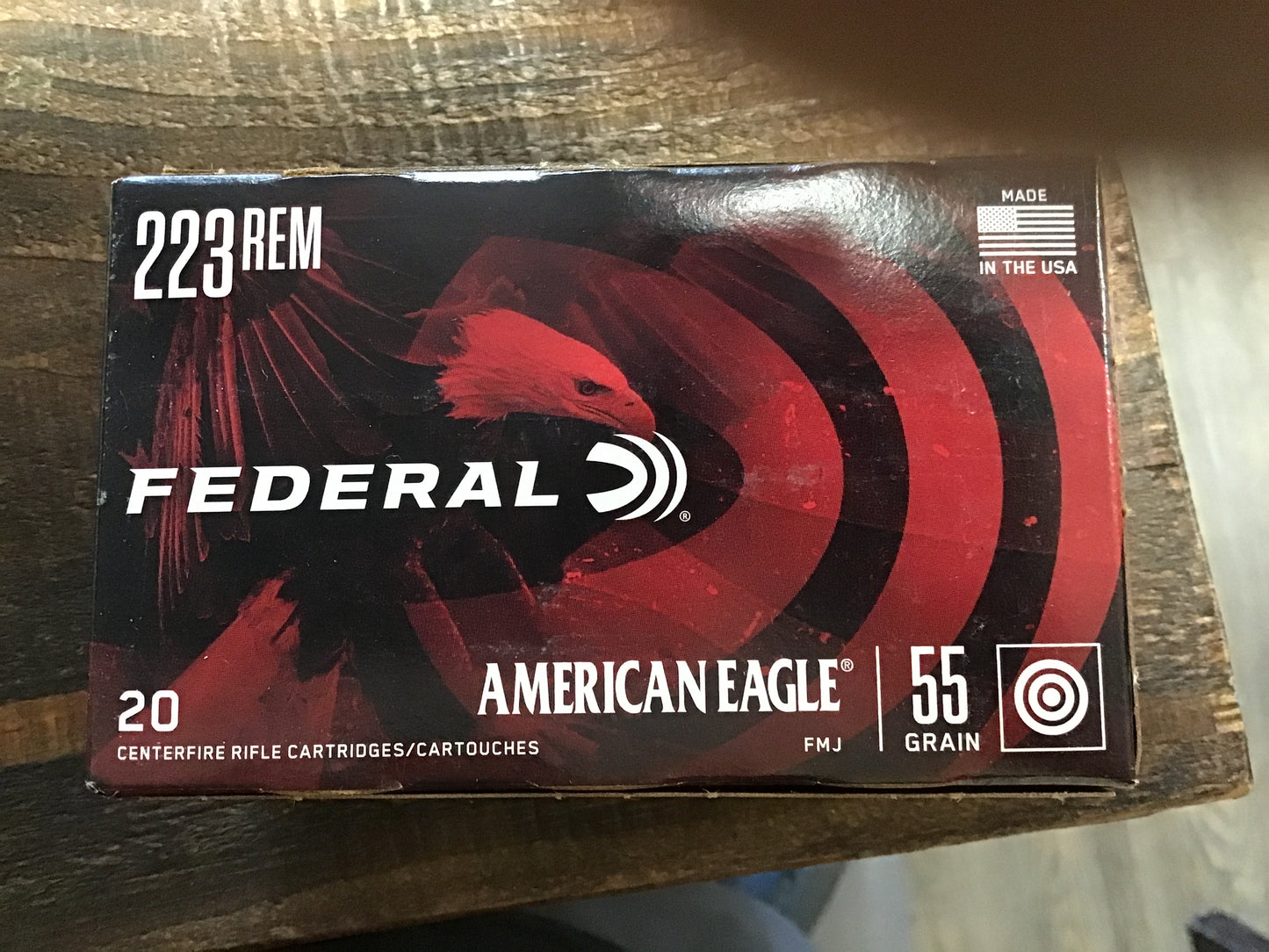 223 REM Federal rifle bullets