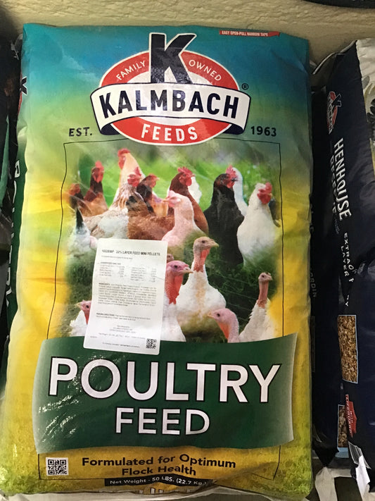 Kalmbach 22% layer mini pellet