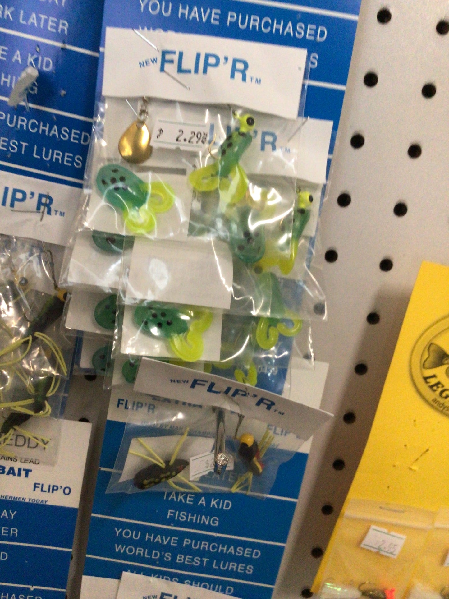 Flip’r Lisa’s pet bait