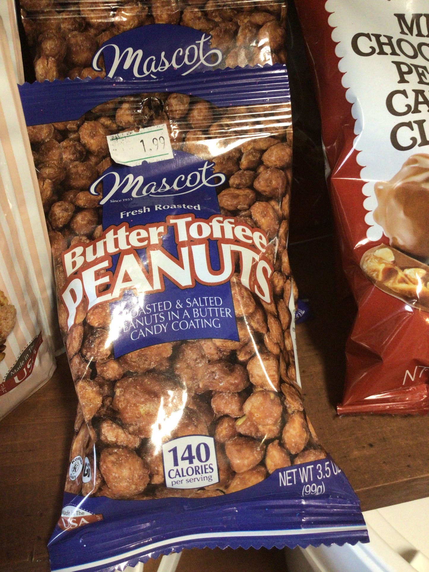 Mascot butter toffee peanuts