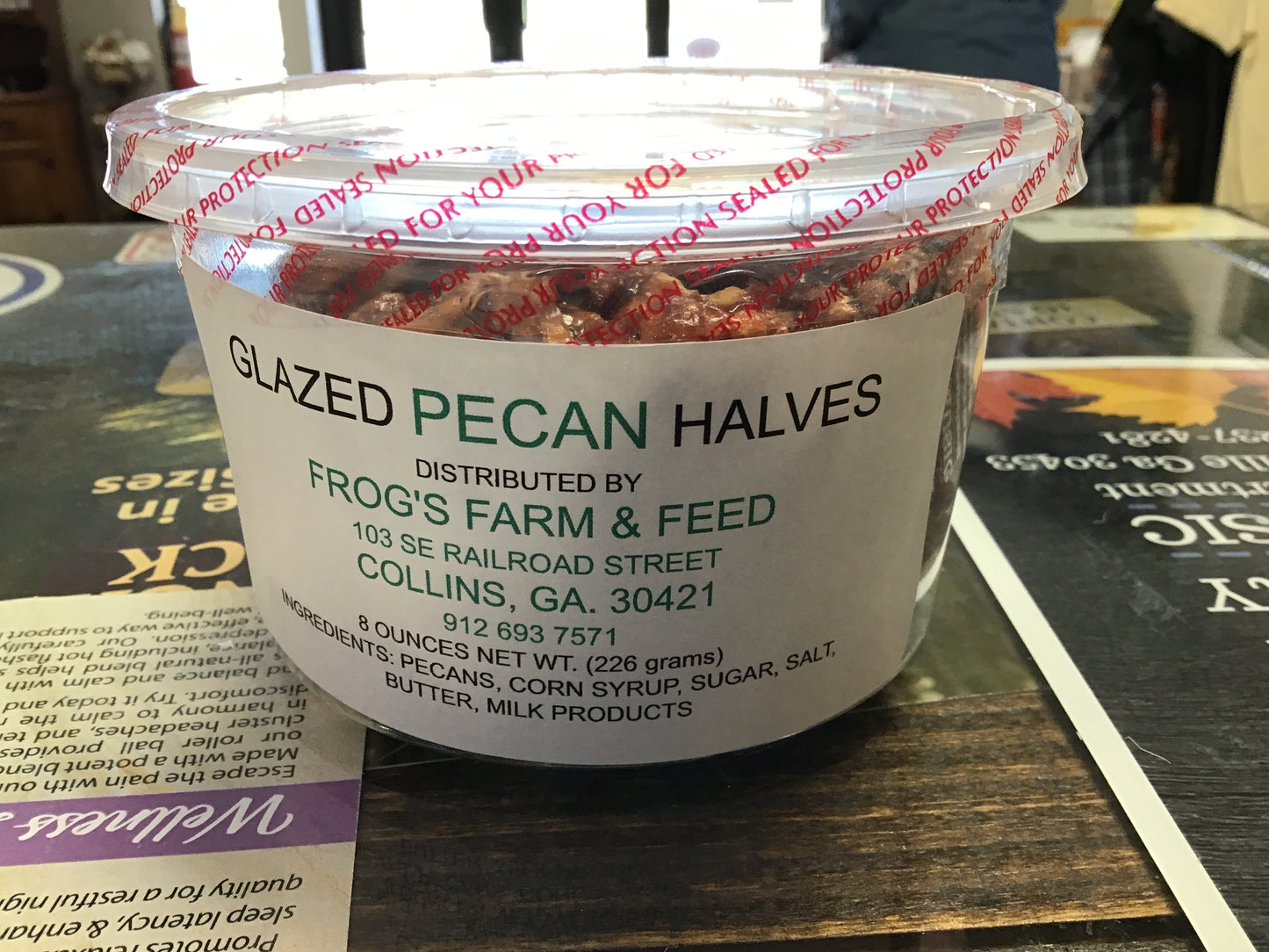 Glazed Pecan Halves