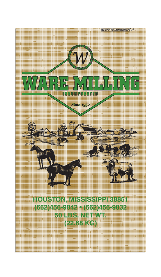 Ware Milling 14% CALF CREEP PELLET w/DECCOX - 50LBS