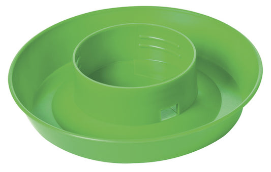 1 quart poultry waterer base-plastic screw on