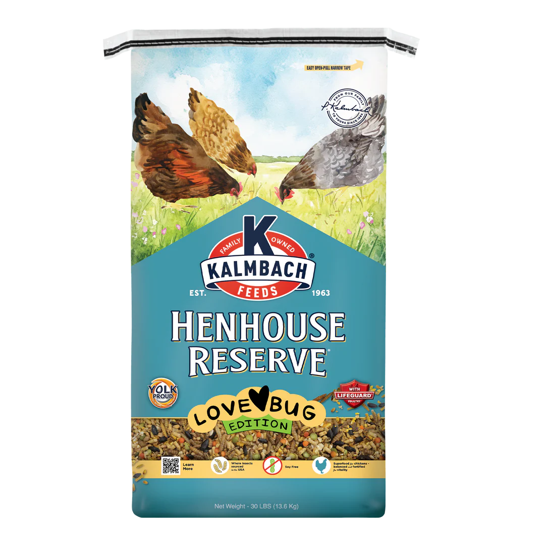 Henhouse Reserve Love bug poultry feed 30lb
