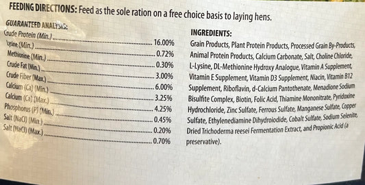 KALMBACH 16% layer mini pellet