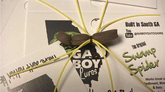 Swamp spider fishing lures