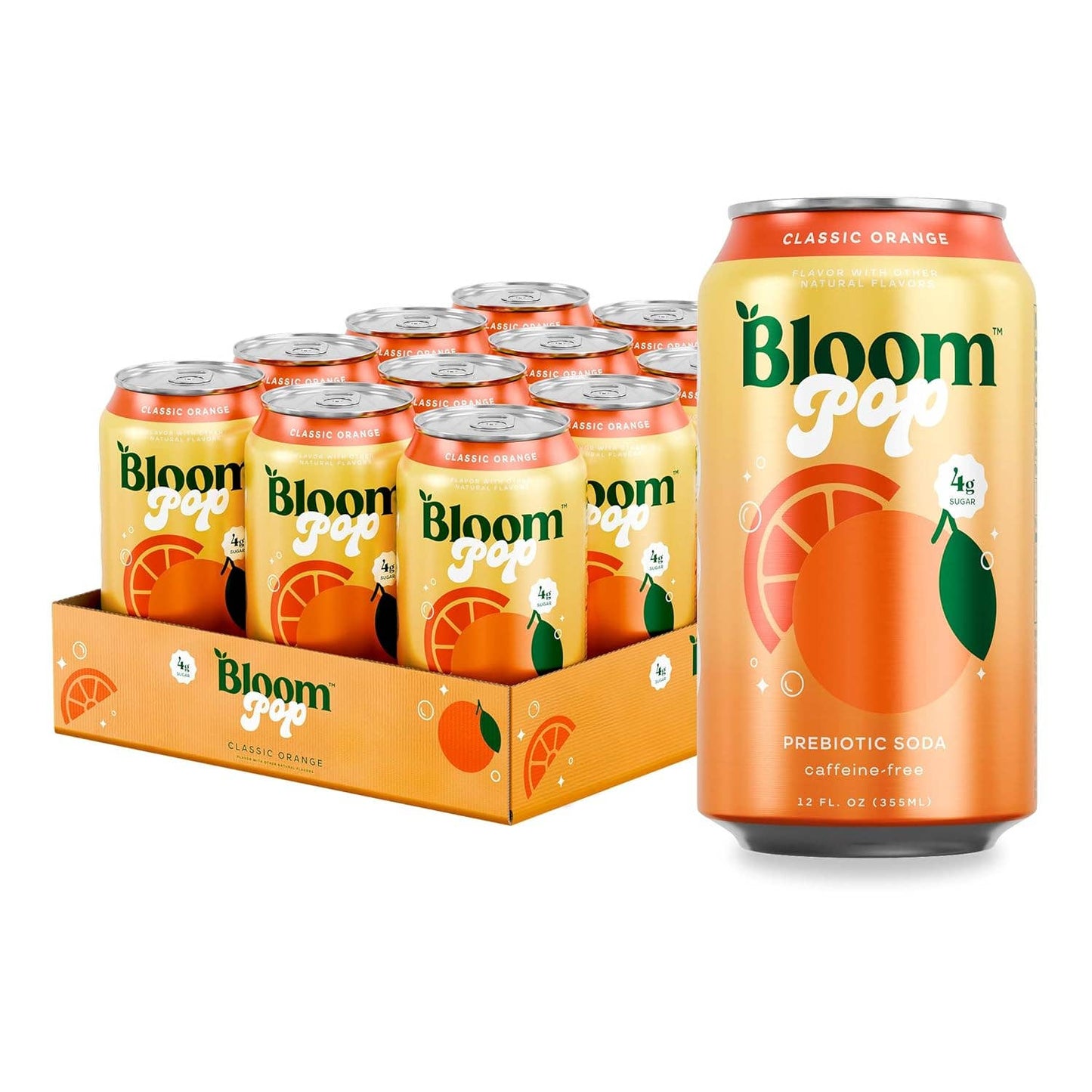 Bloom Pop Prebiotic Soda, 12oz