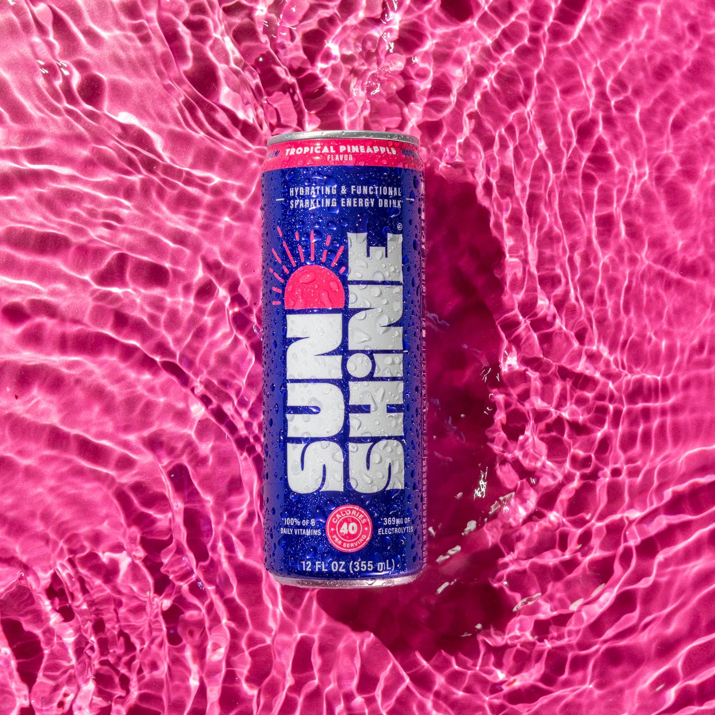 Sunshine Energy - Tropical Pineapple (12 pk- 12oz)