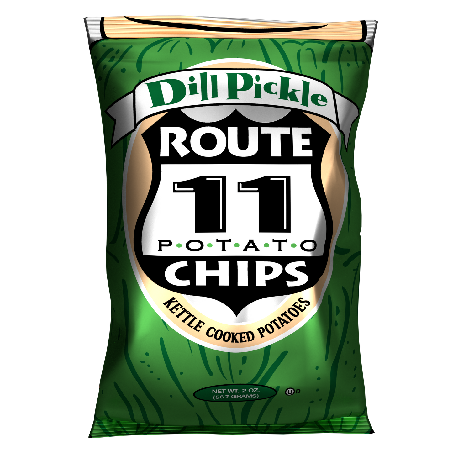 Route 11 Dill Pickle Potato Chips (2oz)