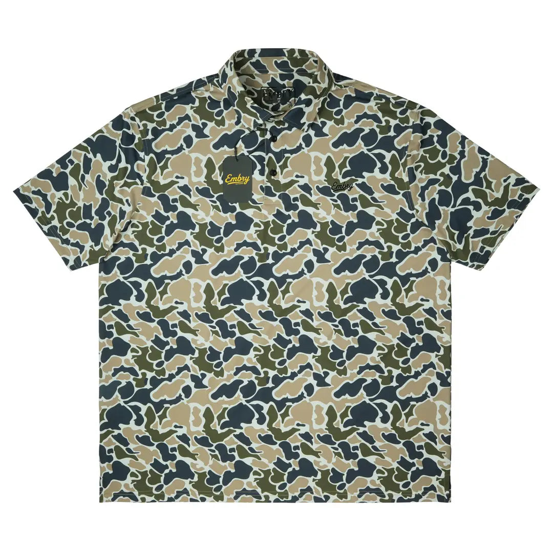 Embry Performance Polo - Marsh Duck